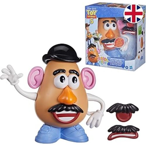 Potato Head Disney Pixar Toy Story 5 Talkin' Mr. Potato Head with 25+ Sounds and Phrases, Preschool Toys for Kids 2+
