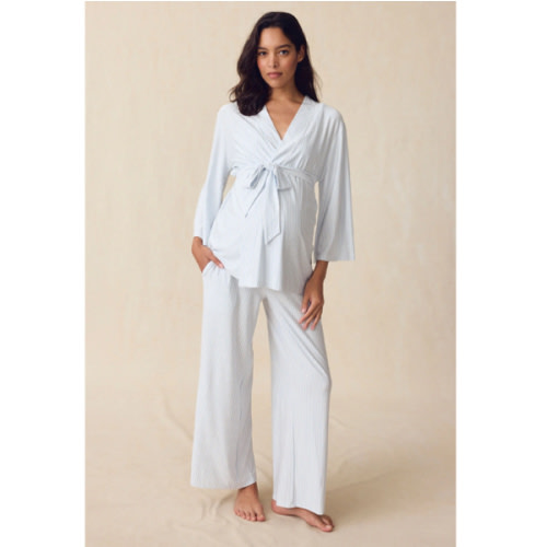 LAKE | Women | DreamModal™ Pajamas | Fog Maternity Kimono Bundle