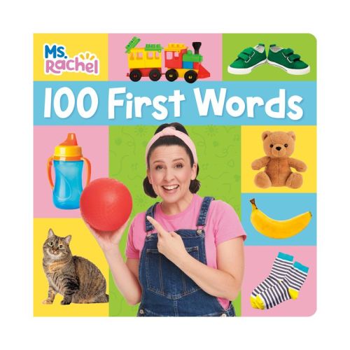 100 First Words - by Ms. Rachel (Board Book)