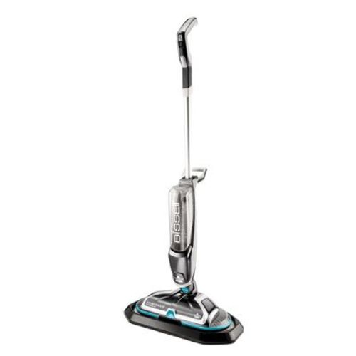 BISSELL SpinWave Cordless Hard Floor Spin Mop 2315A 14" Cleaning Path Gray: Lithium Ion Battery, Swivel Mop Head, 20 Min Run Time