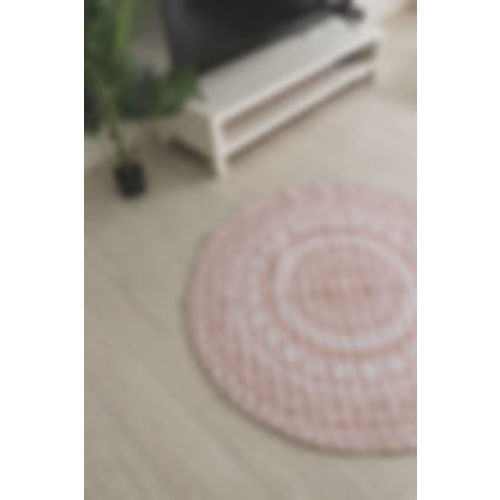 Blush Playmat (Round) | islandpepe