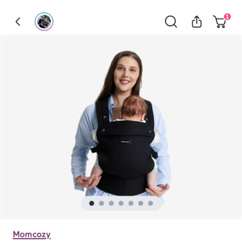Ergonomic, Cozy and Lightweight - Baby Carrier