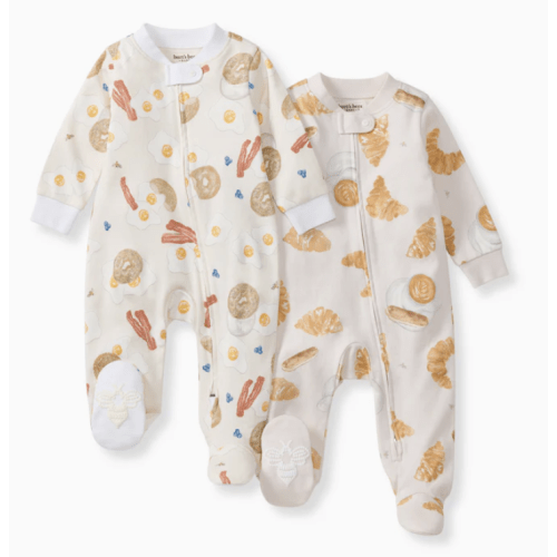 Eggs & Coffee Organic Sleep & Play 2 Pack – Burt's Bees Baby