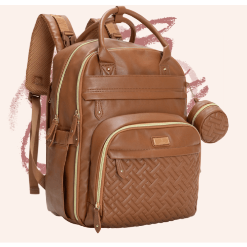 Vegan Leather Original Diaper Bag