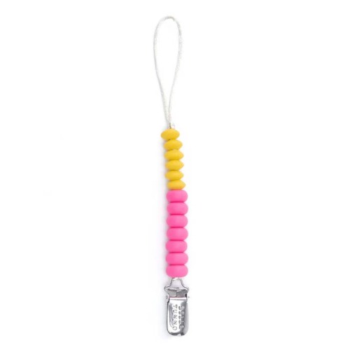 Beaded Pacifier Clip