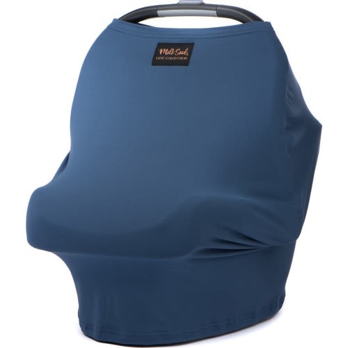 Milk Snob Luxe Car Seat Cover, Blue
