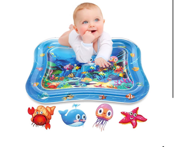 Infinno Inflatable Tummy Time Mat Premium Baby Water Play Mat for Infants and Toddlers Baby Toys for 3 to 24 Months, Strengthen Your Baby's Muscles, Portable : Amazon.com.au: Baby