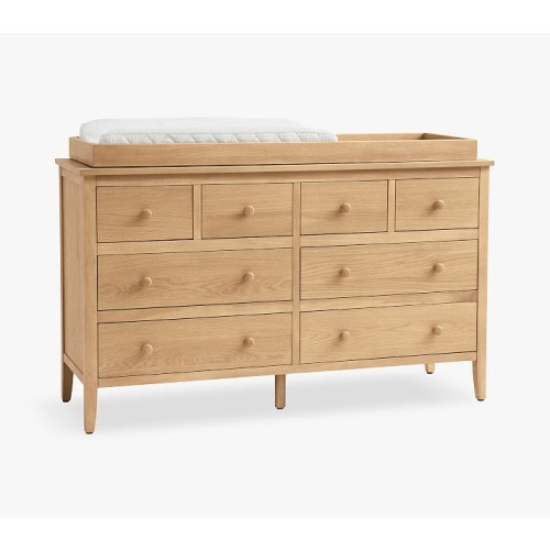 Emerson 8-Drawer Dresser & Topper Set (57w x 19d")