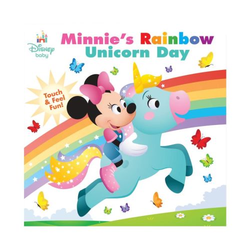 Disney Baby: Minnie's Rainbow Unicorn Day - By Nancy Parent (board Book)