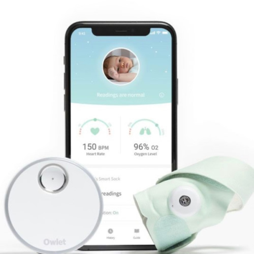 Owlet Smart Sock 3 Mint Green
