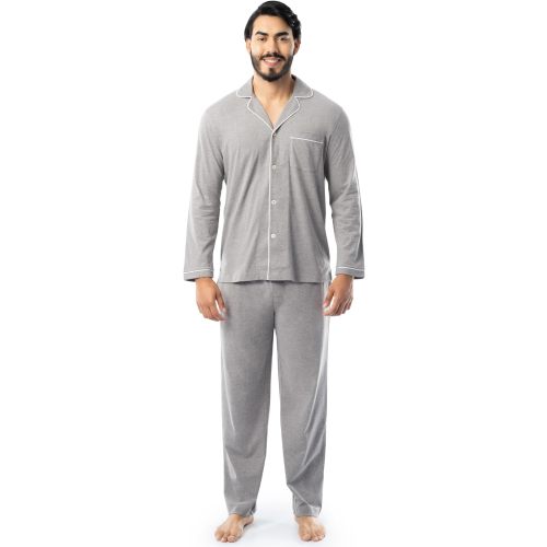 Fruit of the Loom mens Jersey Knit Pajama Sleep Set