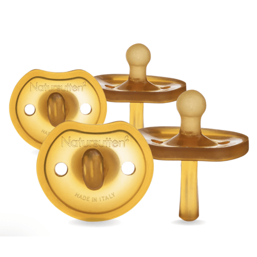 Natural Rubber Butterfly Pacifier - 2 Pack - Natursutten