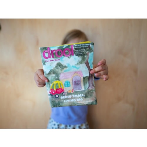 Baby Crinkle Book- Drool Magazine Home Design Parody