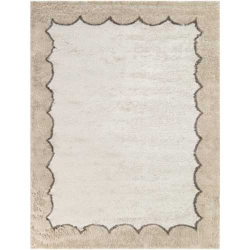 Callahan Modern Border Area Rug - 5’x7’
