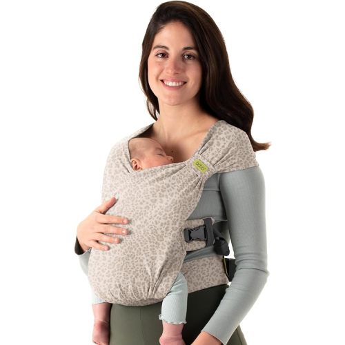 Boba Bliss Baby Carrier Newborn to Toddler (7-35 lbs) - Light & Breathable Toddler Carrier - Certified Hip-Healthy, Adjustable Straps for All Parents, Hybrid, Soft & Stretchy 0-18 Months (Grey)
