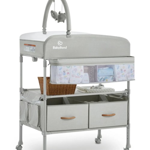 BabyBond Portable Baby Changing Table for Newborn Essentials