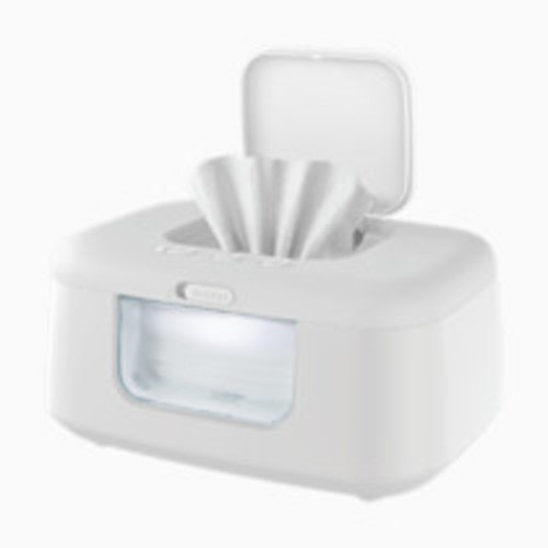 Jool Baby TinyBums Baby Wipe Warmer & Dispenser with LED Changing Light - White