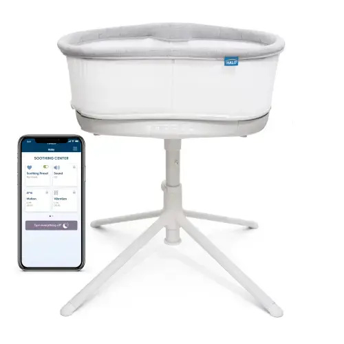 HALO BassiNest® Connected Swivel Sleeper 3.0 Smart Bassinet