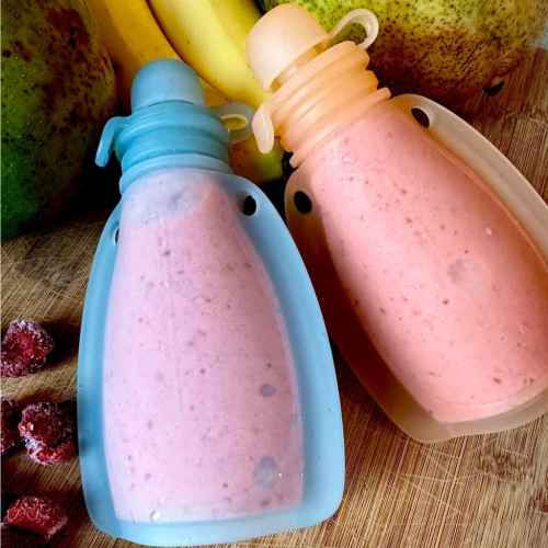 Reusable Silicone Food/Drink Pouches