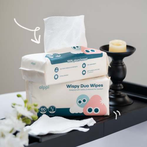 Wispy Duo Wipes (Dry)