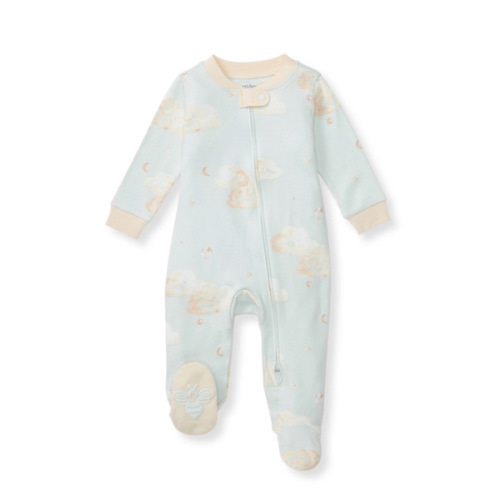 Good Night Sky Organic Cotton Sleep and Play Ice Flow