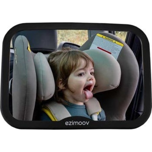 Square Back Seat Car Mirror 360° Adjustable