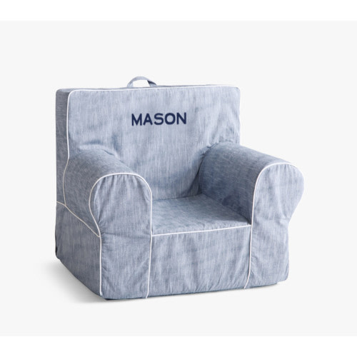 Anywhere Chair®, Chambray with White Piping