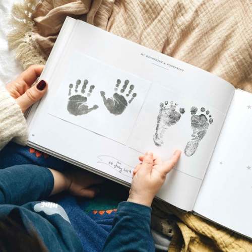 Luxury Baby Memory Book my Baby Journal White With Gold - Etsy