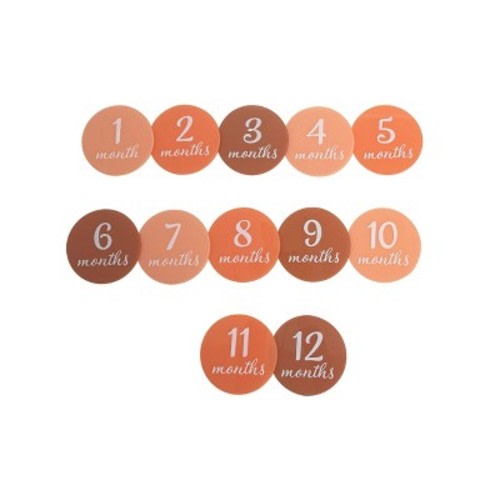 Pearhead Acrylic Milestone Props - Blush