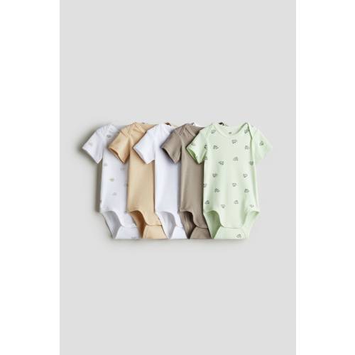 5-PACK COTTON BODYSUITS