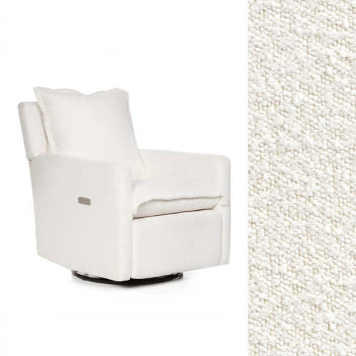 Oilo Flynn Power Recliner  - HP Boucle Oyster