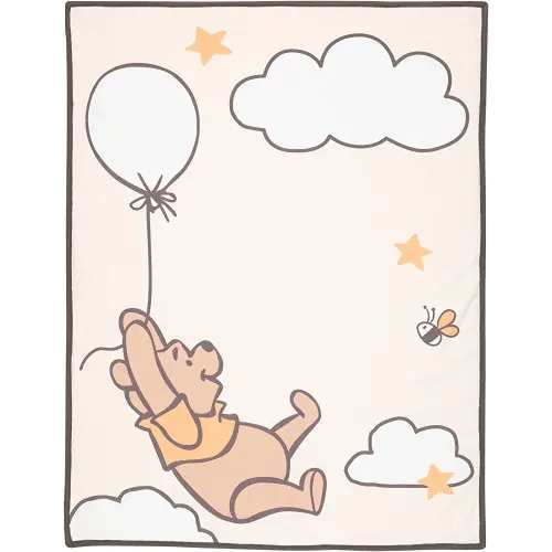 Lambs & Ivy Disney Baby Winnie The Pooh Picture Perfect Sherpa Baby Blanket