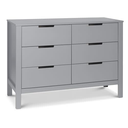 Carter's by DaVinci Colby 6-Drawer Dresser in Washed Natural, Grey, (F11926G)