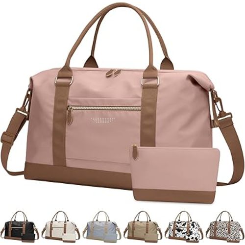 ELONGRIVER Women Travel Duffle Bags, Weekender Overnight Bag, Hospital Bag
