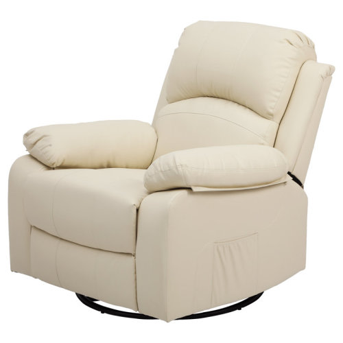 Latitude Run® 37''Wide Rocker Swivel Recliner Chair with Heat and Massage & Reviews | Wayfair