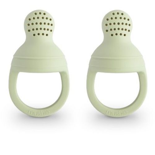 Silicone Fresh Food Feeder 2-pack Sage One Size