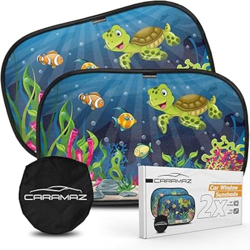 Car Window Shade for Baby with Certified UV-Protection 2 Pack - 20"x12"