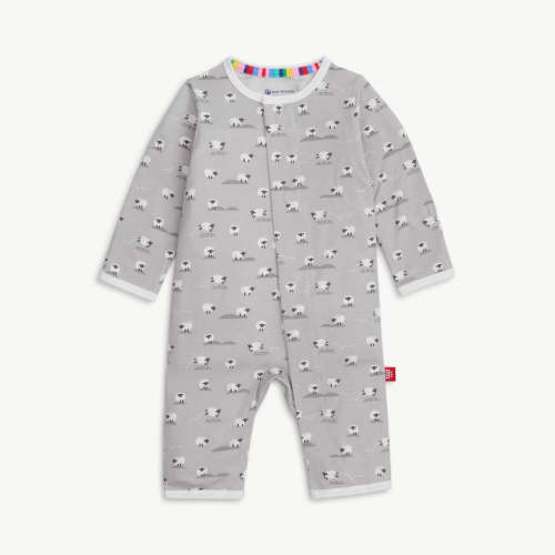 Modal Magnetic Fuss-Free Coverall - Baa Baa