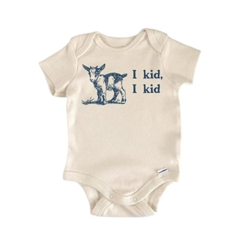 Goat Farm Animal - Baby Boy Girl Clothes Infant Bodysuit Funny Cute Newborn