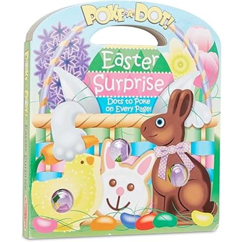 Melissa & Doug Children’s Book – Poke-a-Dot: Easter Surprise