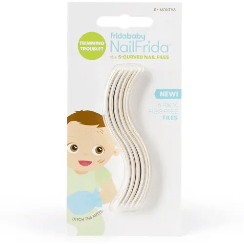 Frida Baby NailFrida The S-Curved Nail Files (5 Pack) White