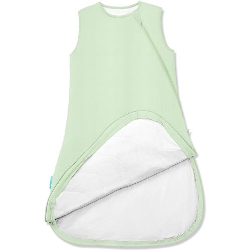 Supersoft Sleep Sack 1.0 TOG, Premium Bamboo Viscose Baby Sleeping Bag 2-Way Zipper Sleepsacks Baby Wearable Blanket