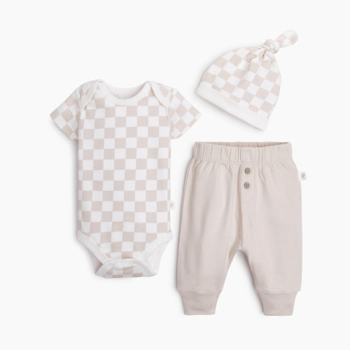 Tiny Kind The Outfit 3 Piece Set - Skate Check, 0-3 M