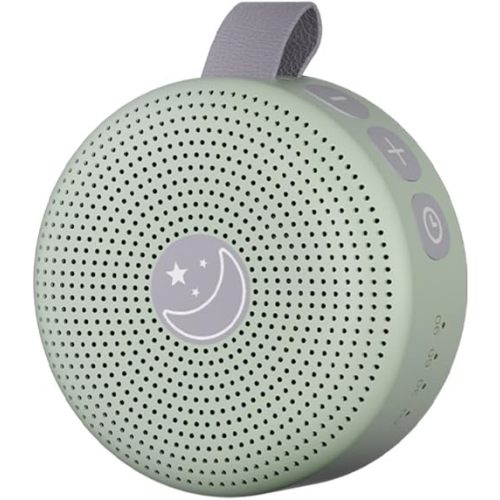 Mini Sound Machine Baby White Noise Machine with 30 Soothing Sounds for Kids Adults Auto-Off Timer 32 Volume Levels Rechargeable Portable Brown Noise Sleep Machine for Home Travel and Office Privacy