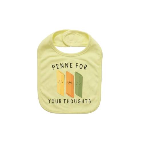 Cute Baby Bib, Penne For Your Thoughts, Funny Bibs, Gift For Baby, Baby Feeding, Baby Gift, Penne Bib, Italian Baby Bib, Food Bib, Penne Bib