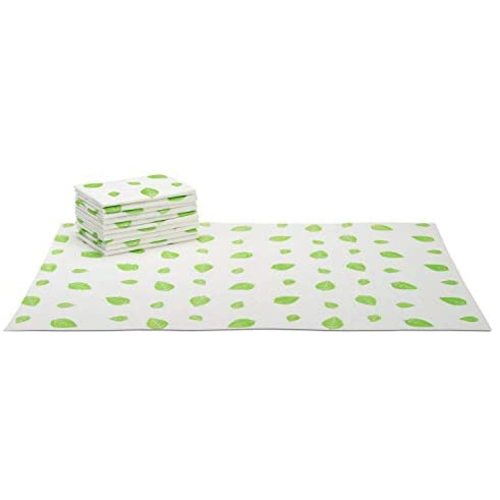 Munchkin Arm & Hammer Disposable Changing Pad, 10 Count , White/Green