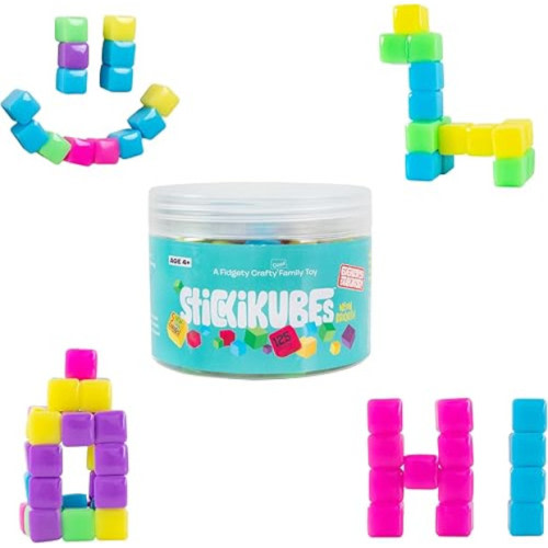 KOMARC GAMES StickiKubes Mini Stacking Cubes