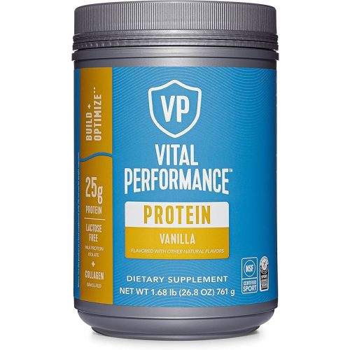 Vital Proteins Collagen Peptides Powder - Vanilla, Protein Powder Blend, Lactose-Free, Made Without Gluten, 1.68lb