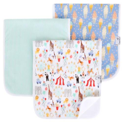 Premium Burp Cloths - Bailey