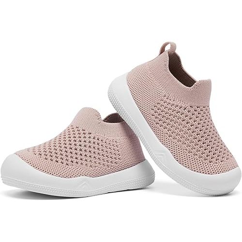 Engtoy Baby Shoes Baby Sock Shoes Baby Walking Shoes Infant Non-Slip Breathable Slippers with Soft Rubber Sole Baby Boys Girls Slip On Sneakers